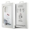 Hello Kitty HKHCP14XLIKHET iPhone 14 Pro Max 6.7 srebrny/silver hardcase Liquid Glitter Charms Kitty Head